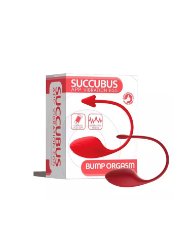 Succubus Huevo Vibrador Recargable con APP