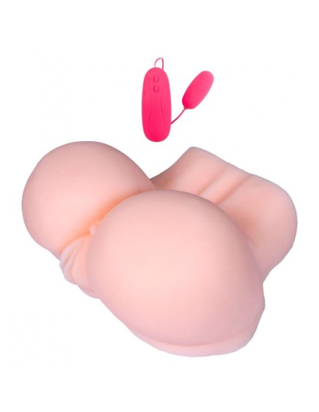 Vagina y Culo XXL con vibración Mega Masturbador 5000g