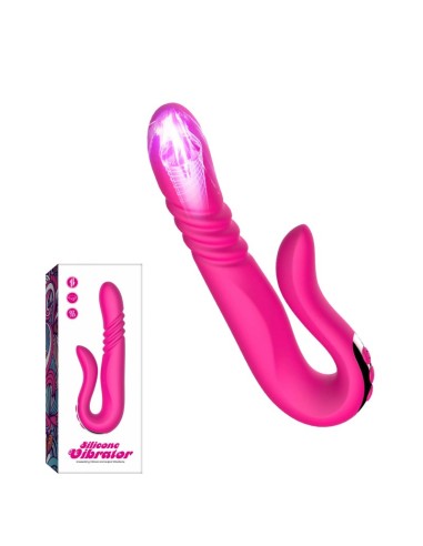 Vibrador Up&Down, movimiento y calor  Recargable