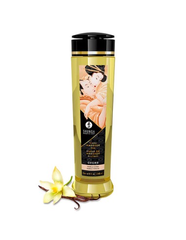 Aceite de masaje erótico deseo vainilla 240 ml