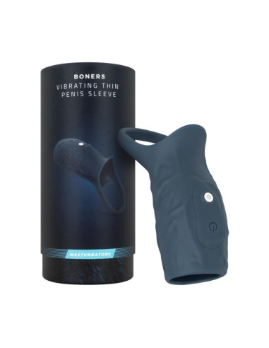 Funda Vibradora Recargable para el pene BONERS