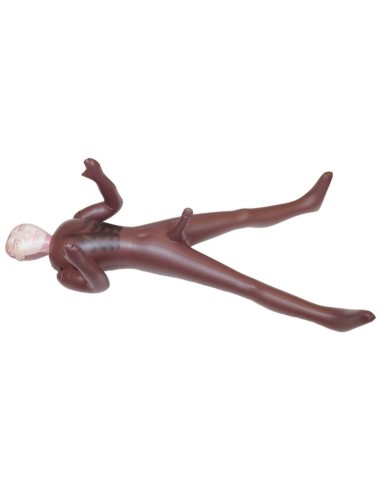 Muñeco Negro Tom el constructor - cara impresa - pene 20cm