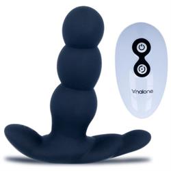 Nalone  pearl vibrador anal control remoto negro