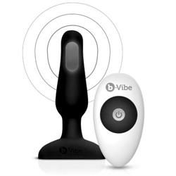 B-vibe novice control remoto anal plug negro
