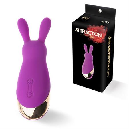 Estimulador conejito mai nº71 10 funciones recargable 13 cm