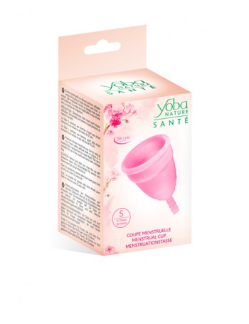 Copa menstrual yoba rosa S