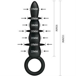 Plug anal con anilla