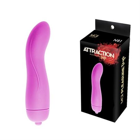 Vibrador punto g recargable mai nº81 rosa
